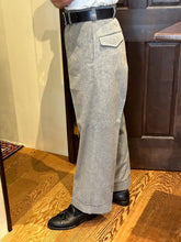 画像をギャラリービューアに読み込む, BLD137 COTTON TWEED TROUSERS