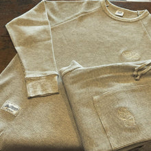 将图片加载到图库查看器,BLD159 【FRUIT OF THE LOOM】×【BLURRED CLOTHING】ROOM WAFFLE T-SHIRTS