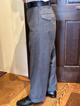 画像をギャラリービューアに読み込む, BLD137 COTTON TWEED TROUSERS