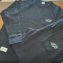 将图片加载到图库查看器,BLD159 【FRUIT OF THE LOOM】×【BLURRED CLOTHING】ROOM WAFFLE T-SHIRTS