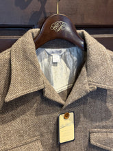 画像をギャラリービューアに読み込む, BLD186 WOOL TWEED OPEN COLLAR SHIRTS