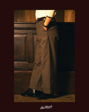将图片加载到图库查看器,BLD198 BROWN COTTON TROUSERS