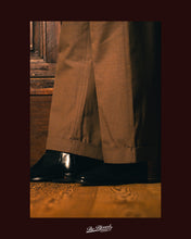 将图片加载到图库查看器,BLD198 BROWN COTTON TROUSERS
