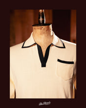Load image into Gallery viewer, BLD195 2TONE POLO LONG SLEEVE