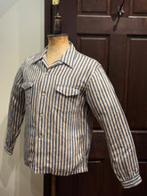 将图片加载到图库查看器,BLD176 HEAVY LINEN OPEN COLLAR SHIRTS L/S