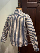 将图片加载到图库查看器,BLD176 HEAVY LINEN OPEN COLLAR SHIRTS L/S