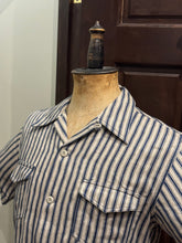 将图片加载到图库查看器,BLD175 HEAVY LINEN OPEN COLLAR SHIRTS S/S