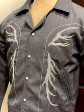 将图片加载到图库查看器,BLD174 WOOL GABARDINE WESTERN JACKET