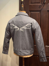 将图片加载到图库查看器,BLD174 WOOL GABARDINE WESTERN JACKET