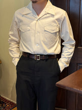 画像をギャラリービューアに読み込む, BLD128 CHAMBRAY OPEN COLLAR SHIRTS L/S