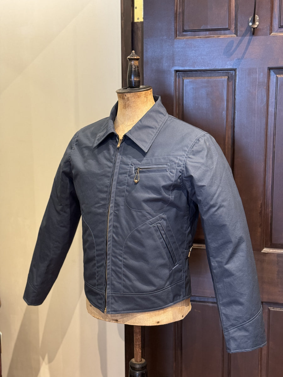 【日本製】 BLD148 OFFICIAL CLOTHING BLURRED – JACKET SPORTS COTTON WAXED ジャケット・アウター