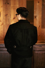 将图片加载到图库查看器,【予約商品】BLD188 LEATHER COMBI SPORTS JACKET