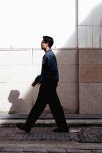 画像をギャラリービューアに読み込む, BLD186 WOOL TWEED OPEN COLLAR SHIRTS