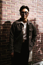 画像をギャラリービューアに読み込む, BLD186 WOOL TWEED OPEN COLLAR SHIRTS