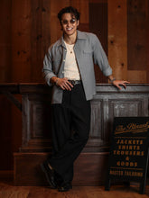 画像をギャラリービューアに読み込む, BLD123 SASHIKO OPEN COLLAR SHIRTS