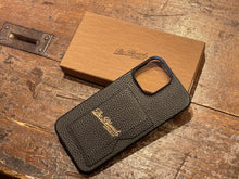 画像をギャラリービューアに読み込む, BLD106 LEATHER I PHONE CASE "WITH CARD HOLDER"