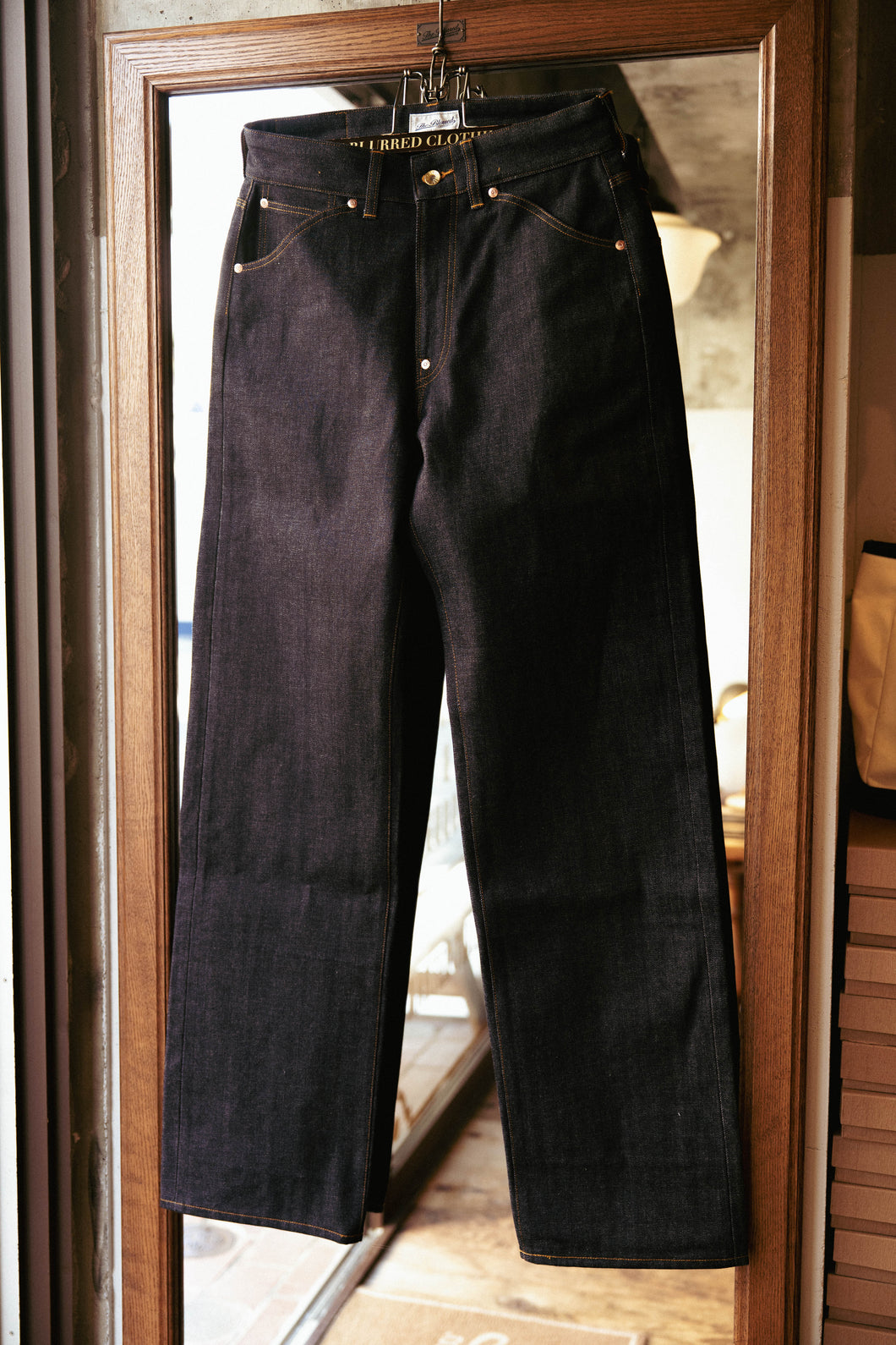 【予約商品】BLD085Z  14oz ZIPPER DENIM PANTS