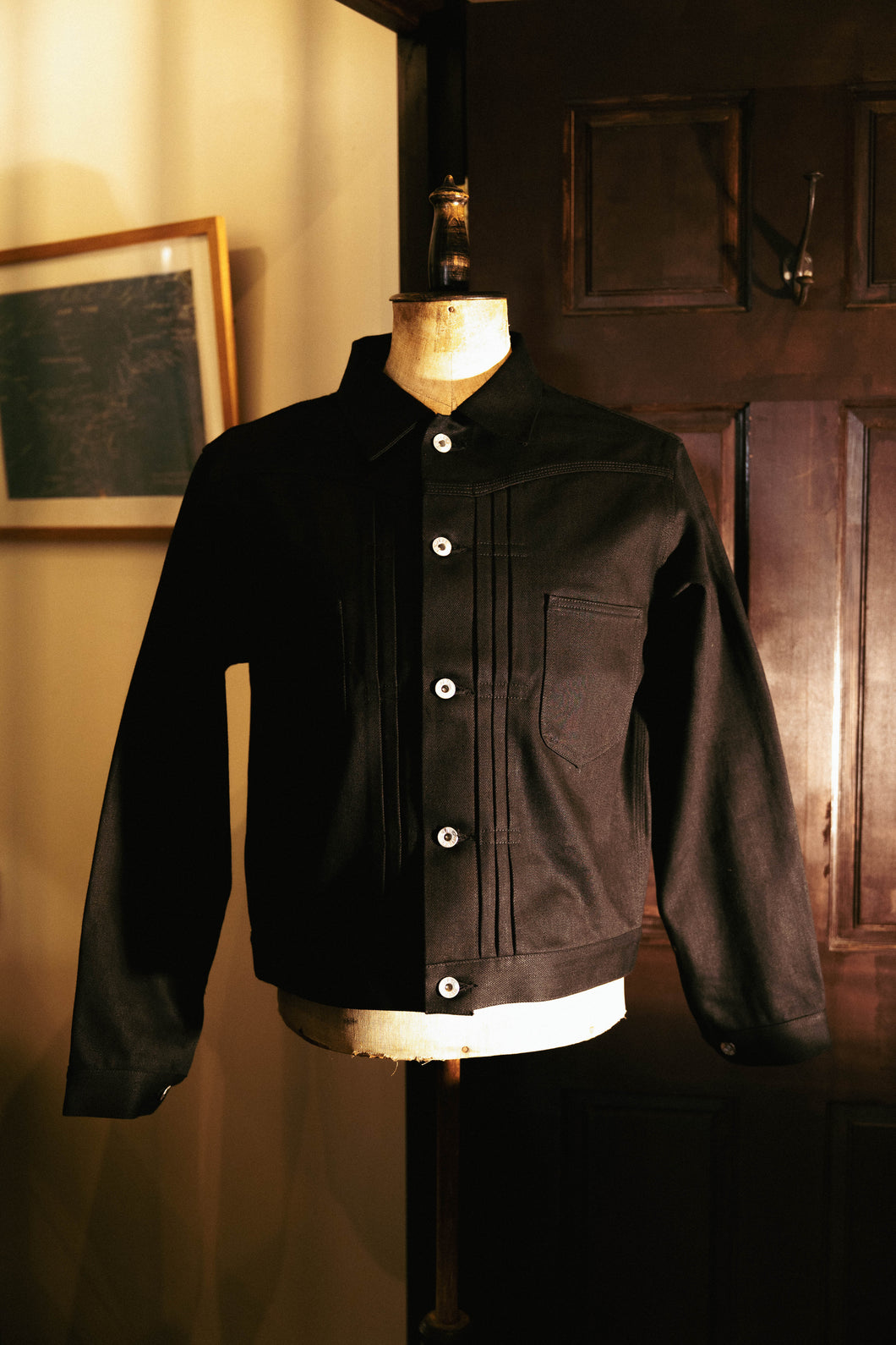 【予約商品】BLD063 14oz DENIM BLOUSE 
