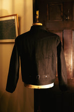 画像をギャラリービューアに読み込む, 【予約商品】BLD063 14oz DENIM BLOUSE &quot;BLACK&quot;

