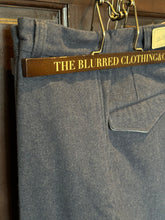 将图片加载到图库查看器，BLD136 FLANNEL TROUSERS &quot;NAVY&quot;
