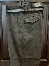 将图片加载到图库查看器，BLD137 COTTON TWEED TROUSERS
