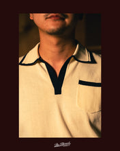 Load image into Gallery viewer, BLD195 2TONE POLO LONG SLEEVE
