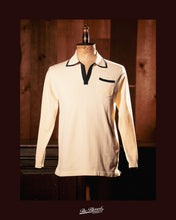 Load image into Gallery viewer, BLD195 2TONE POLO LONG SLEEVE
