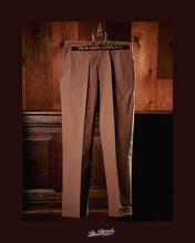 将图片加载到图库查看器，BLD198 BROWN COTTON TROUSERS
