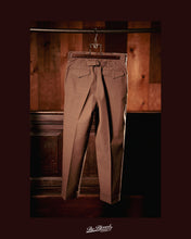 将图片加载到图库查看器，BLD198 BROWN COTTON TROUSERS
