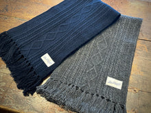 将图片加载到图库查看器，BLD162 WOOL ARAN SCARF
