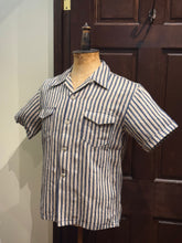 画像をギャラリービューアに読み込む, 【予約商品】BLD175 HEAVY LINEN OPEN COLLAR SHIRTS S/S
