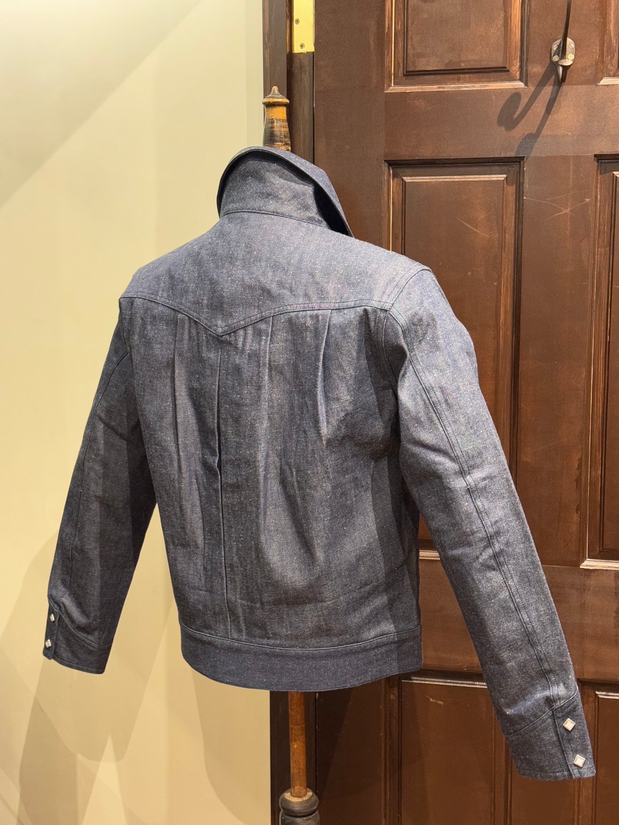 BLD170 NEP DENIM WESTERN SPORTS JACKET – BLURRED CLOTHING OFFICIAL