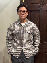 画像をギャラリービューアに読み込む, 【予約商品】BLD176 HEAVY LINEN OPEN COLLAR SHIRTS L/S
