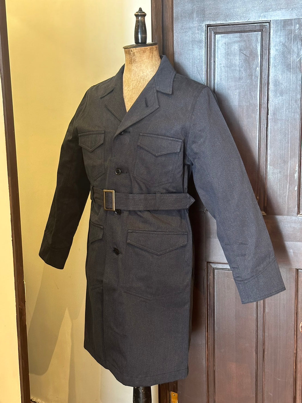 BLD035 斜纹大衣“海军蓝” 