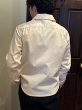 将图片加载到图库查看器，[预购商品] BLD128 青年布开领衬衫长袖
