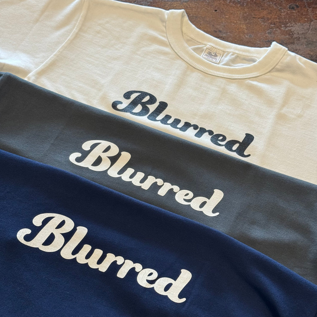 BLD157 【FRUIT OF THE LOOM】×【BLURRED CLOTHING】SHORT SLEEVE T-SHIRTS