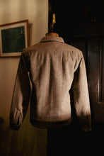 画像をギャラリービューアに読み込む, 【予約商品】BLD186 WOOL TWEED OPEN COLLAR SHIRTS
