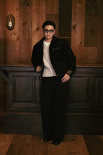 画像をギャラリービューアに読み込む, 【予約商品】BLD188 LEATHER COMBI SPORTS JACKET
