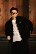 画像をギャラリービューアに読み込む, 【予約商品】BLD188 LEATHER COMBI SPORTS JACKET
