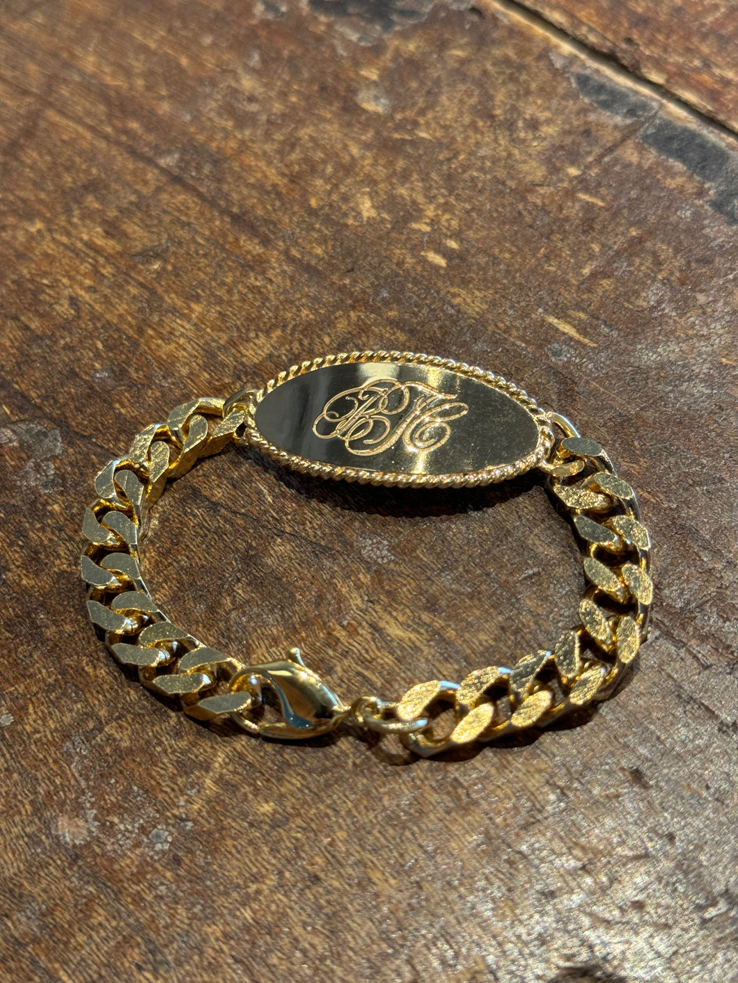 BLD044 SIGNET ID BRACELET BLD044 SIGNET ID BRACELET